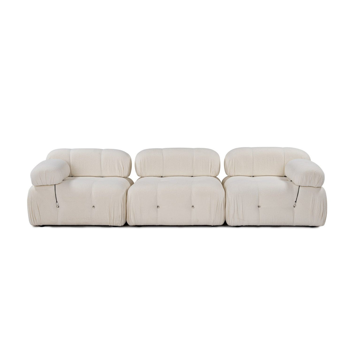 Quito 3-sits (288 x 95 x 75 cm) 3-sitssoffa Vit
