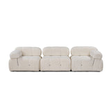 Quito 3-sits (288 x 95 x 75 cm) 3-sitssoffa Vit