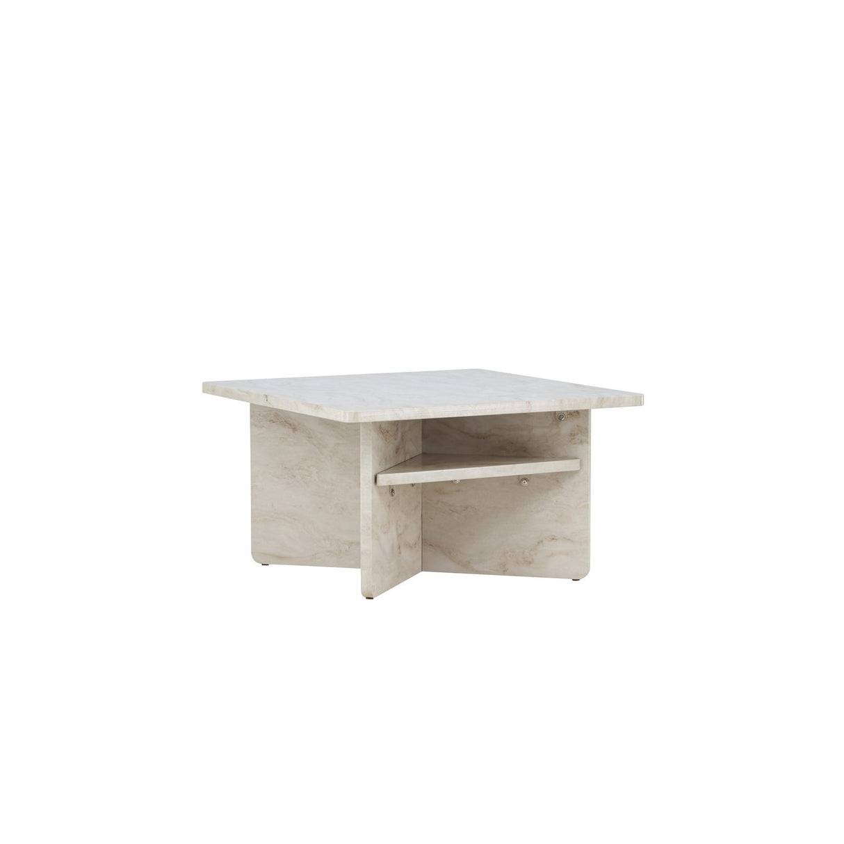 Ålesund Soffbord Beige, 75 x 75