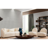 Tbilisi (236 x 76 x 91 cm) Creme 3-sitssoffa