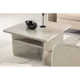 Ålesund Soffbord Beige, 75 x 75