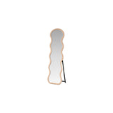 Loui Stor spegel Beige