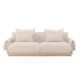 Mollösund 3-sitssoffa Beige