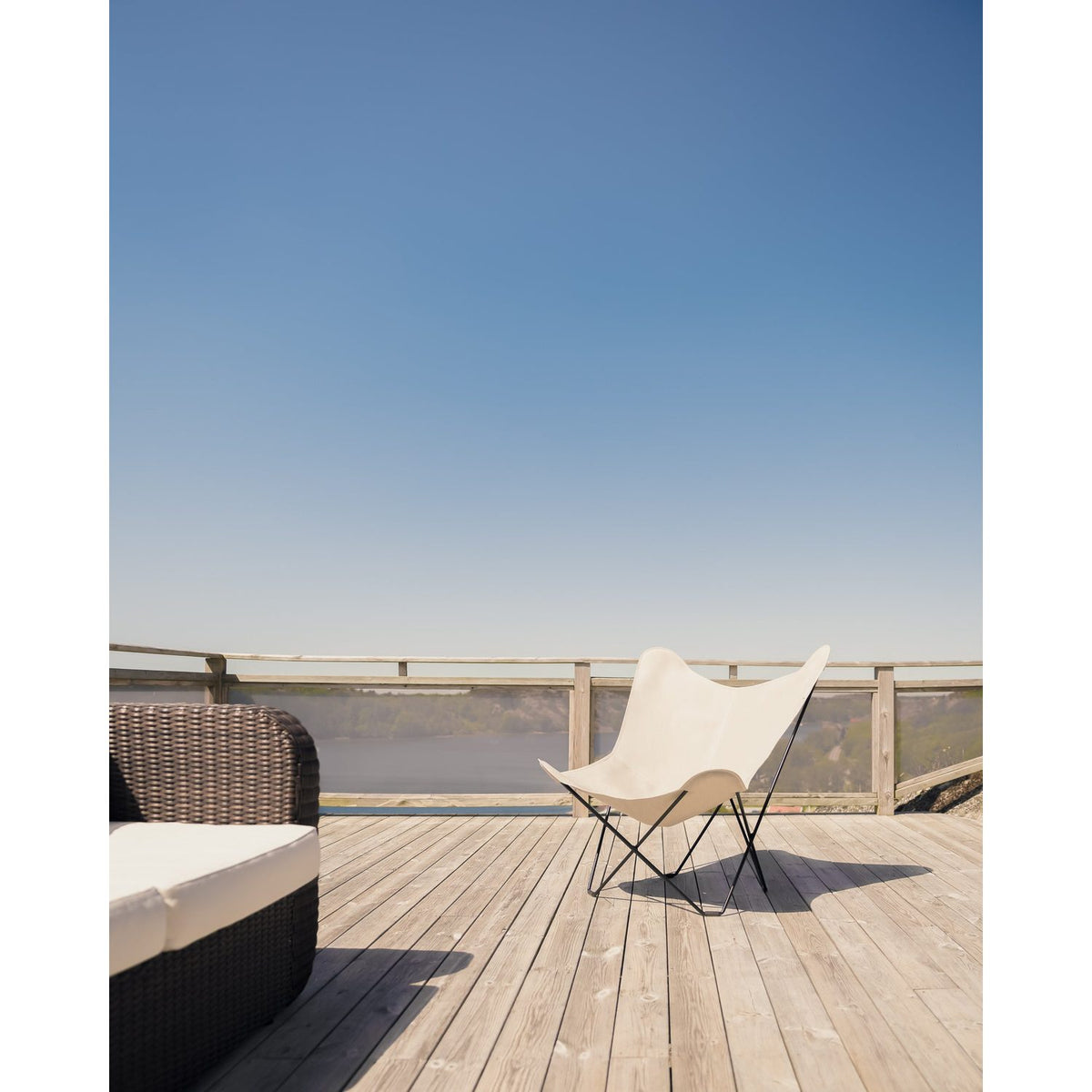 Sunshine Mariposa Fåtölj Grå, Oyster