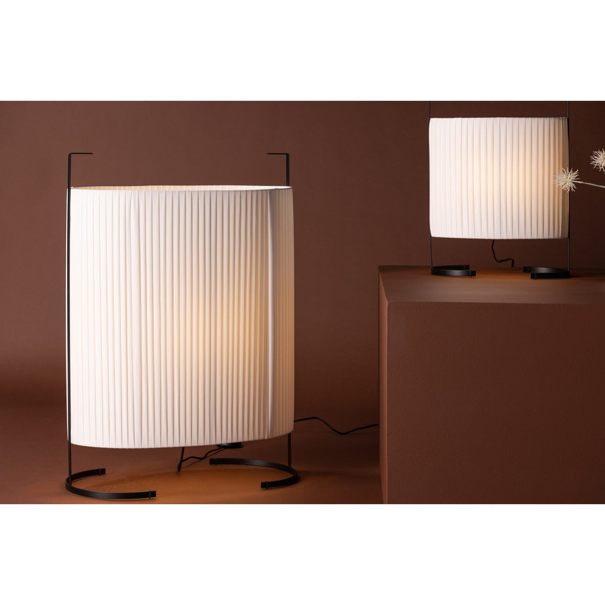 Rennes Golvlampa Beige, 60 x 80 x 30