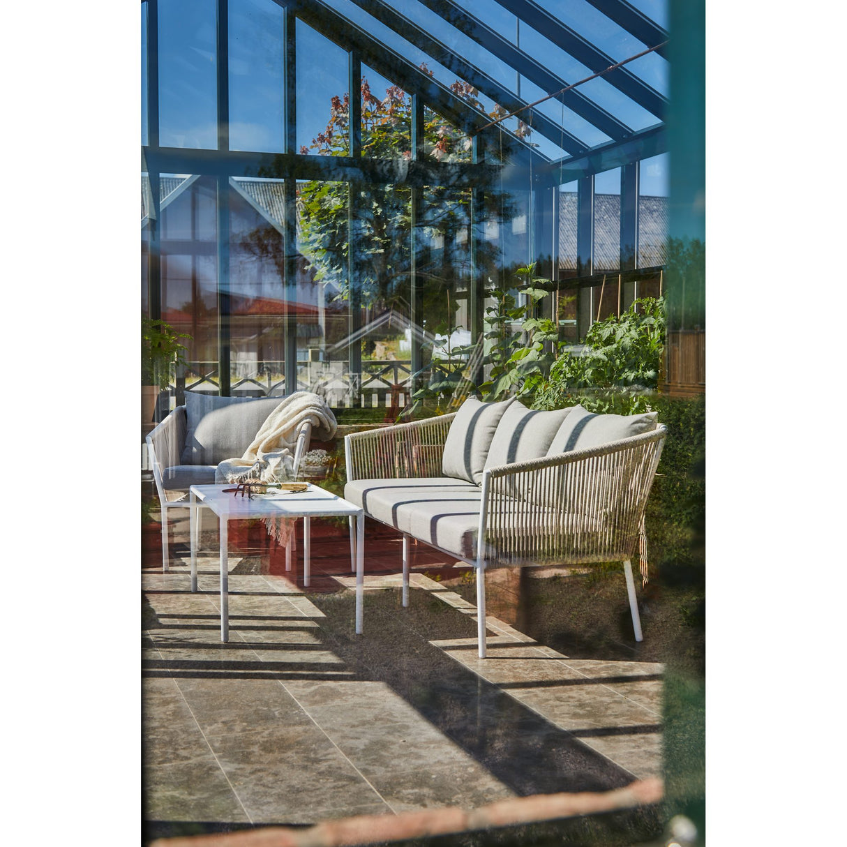 Lersund Soffgrupp Vit/Beige