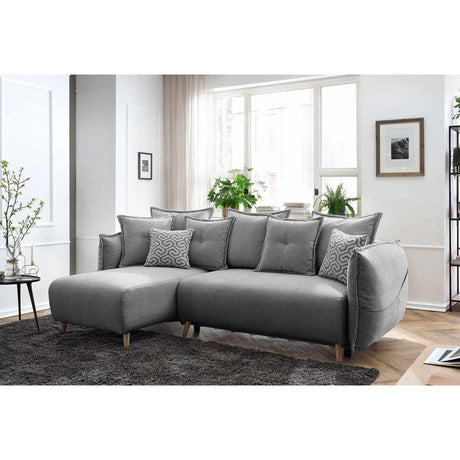 Eros Hörnbäddsoffa Grå