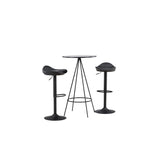 Bistro, Adesto Rund matgrupp Svart, Svart, ⌀60