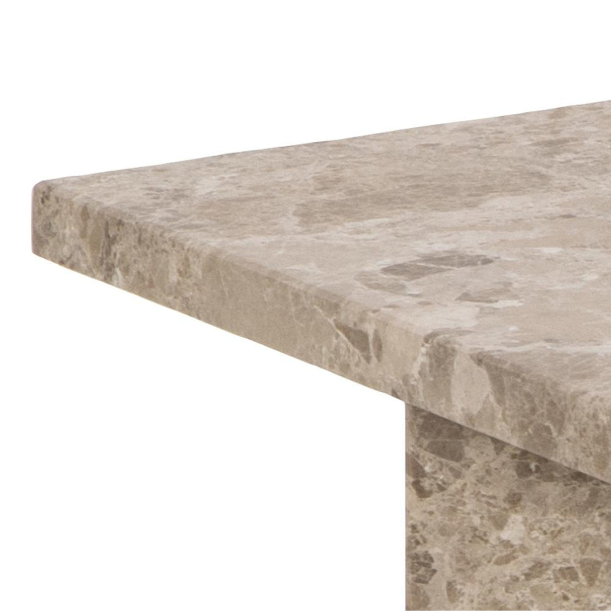 Miramas Soffbord 42x90x90 cm Lattebrun