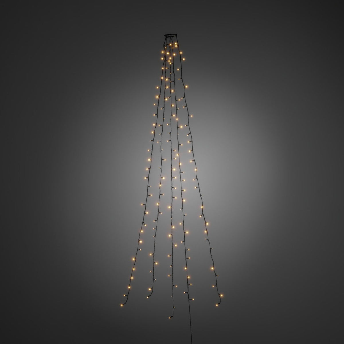 Slinga LED Grön Kabel Amber Julgransbelysning 240 cm