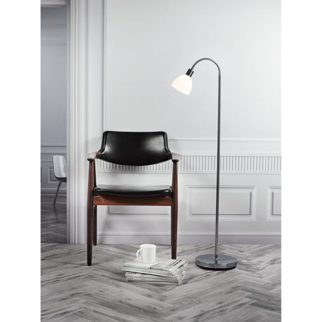 Ray Single Golvlampa Krom