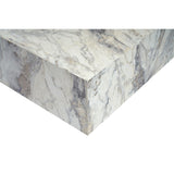 Maputo (90 x 35 x 90 cm) freesia-marmor Soffbord