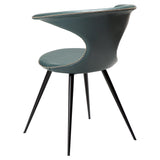 Flair Stol Green Gables Art.Leather, Black