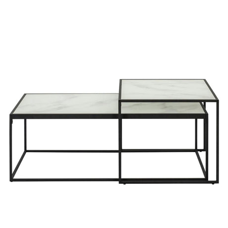 Bolton Soffbord 43x100x55 cm Svart