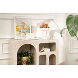 Suva (80 x 74 x 37 cm) Konsolbord Travertin sandsten