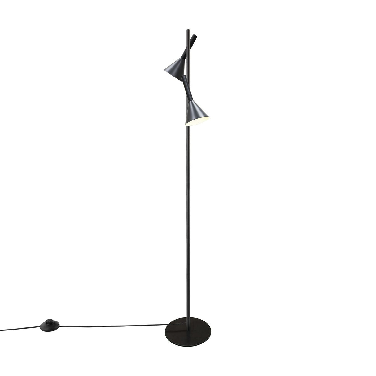 Kelvis Svart Golvlampa
