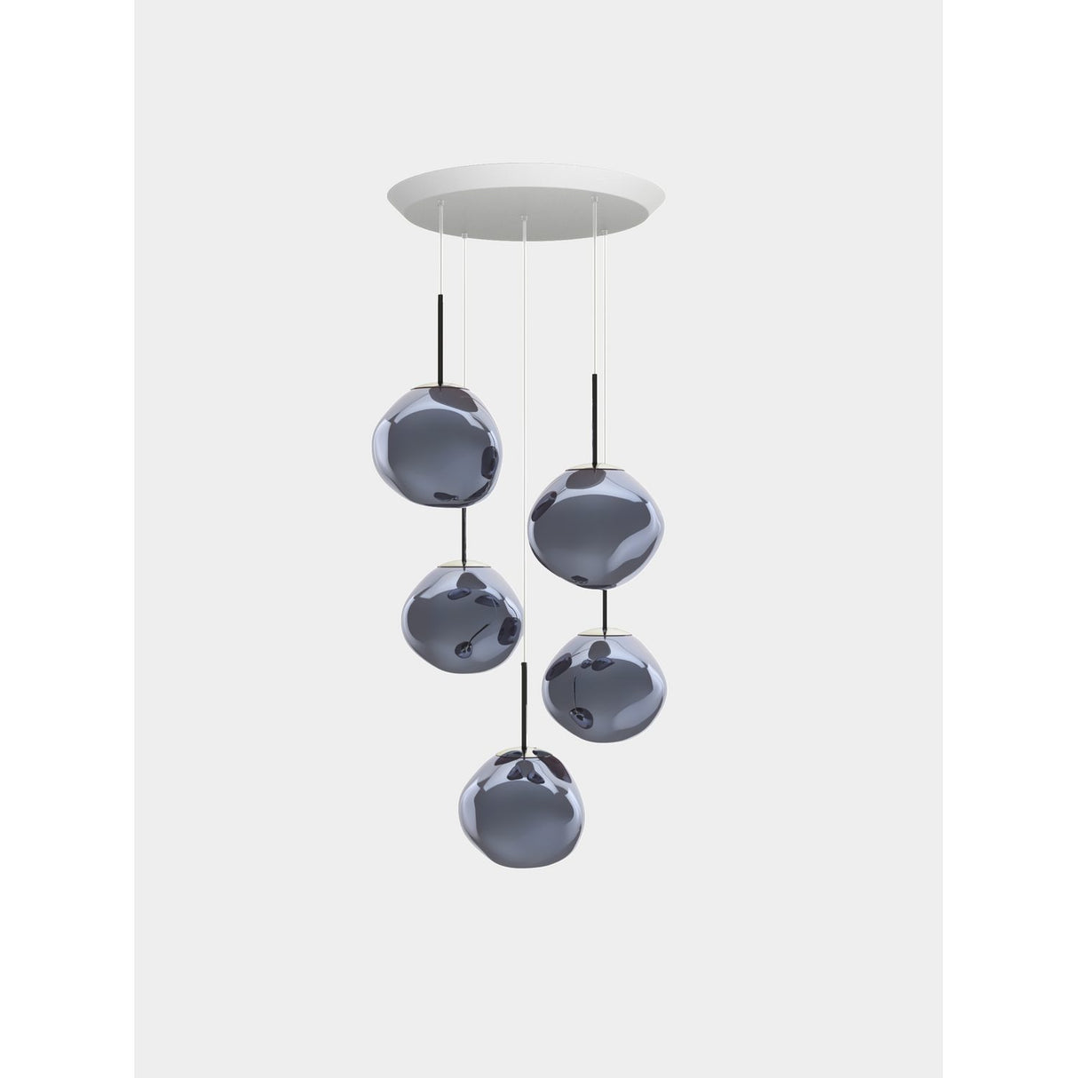 Melt Mini Rund Pendelsystem Smoke