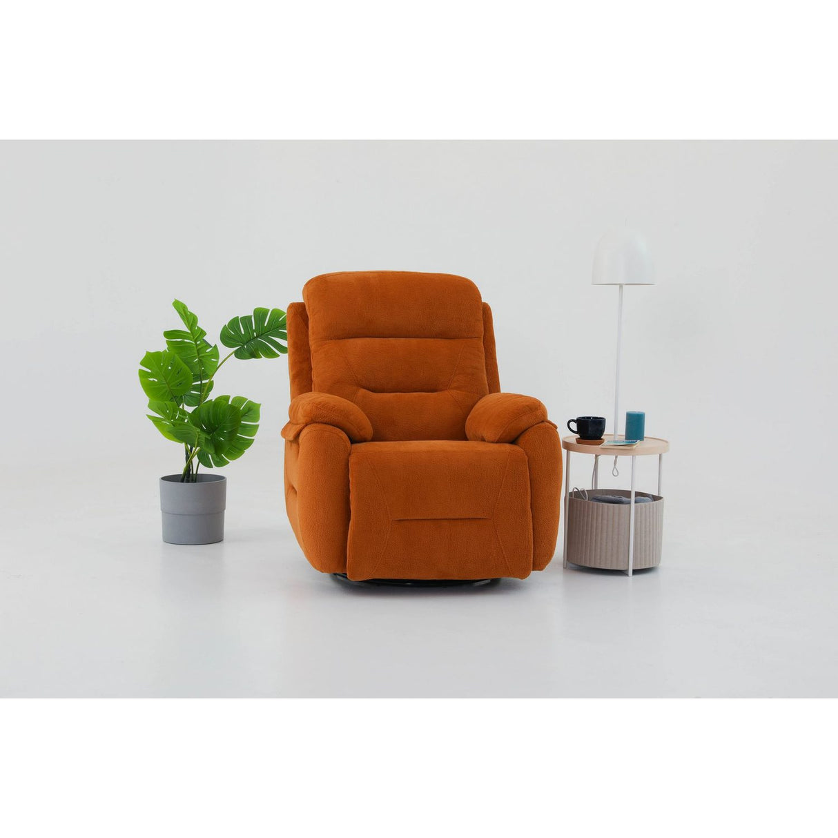 Angela Electric Reclinerfåtölj Tegelröd