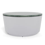 Plaza soffbord 80 cm Runt Grön