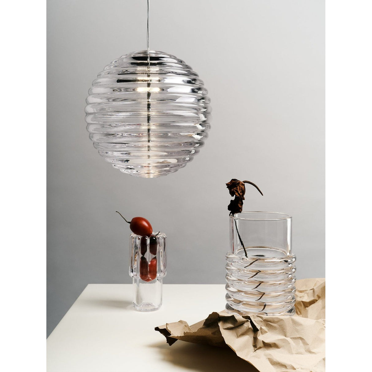 Press Pendellampa Clear
