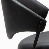 Zone Stol Raven Black Art.Leather