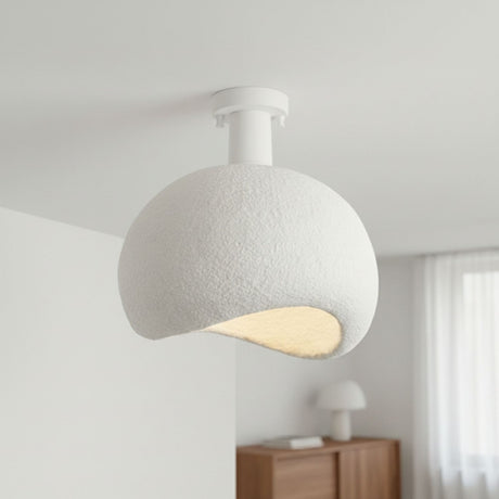 Yontu (H 33 cm) Vit Ljuskrona