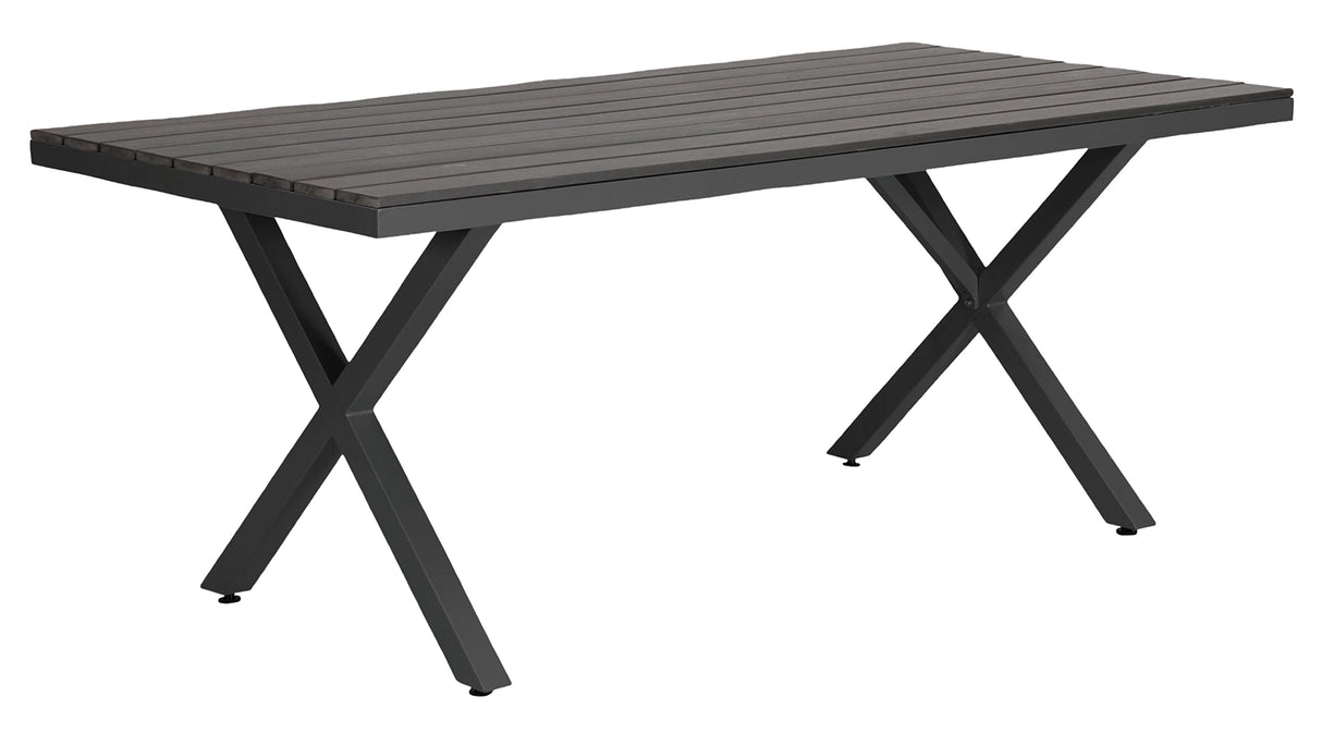Leone Bord 200x100 cm Svart/Grå