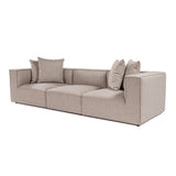 Samarkand 3 (270 x 65 x 95 cm) 3-sitssoffa Sandbeige