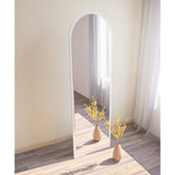 Bern (50 x 160 x 2,2 cm) Spegel Vit