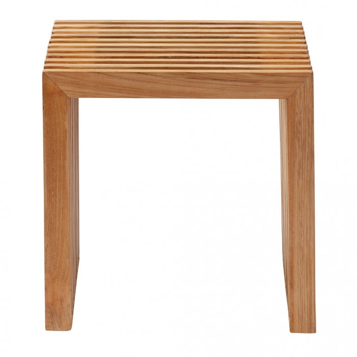 Rib Pall Teak 45x35 cm