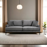 Tbilisi 3-sits (205 x 90 x 88 cm) 3-sitssoffa Grå