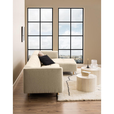 Dijon Satsbord Rund 58x58 cm Travertin