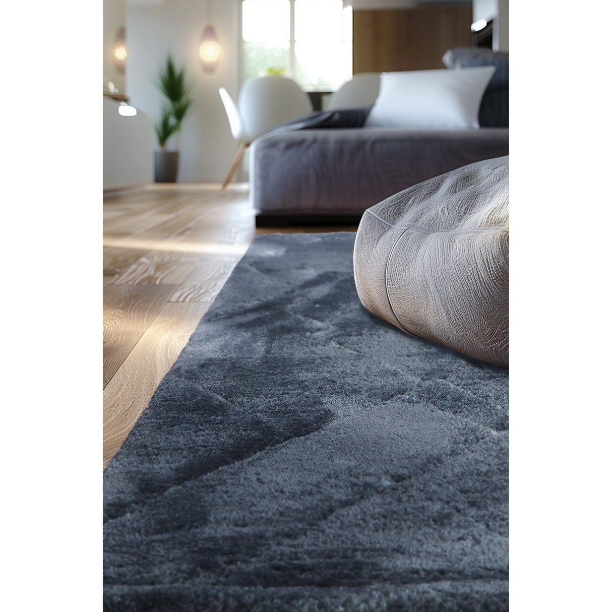 Viola Ryamatta 160x230 cm Denimblå