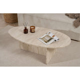 Bazil Soffbord Travertine