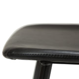 S.I.T Stol Vintage Black Art.Leather, Black