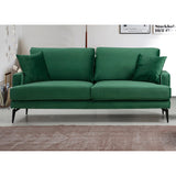 Dushanbe 2-sits (175 x 90 x 88 cm) 2-sitssoffa Grön