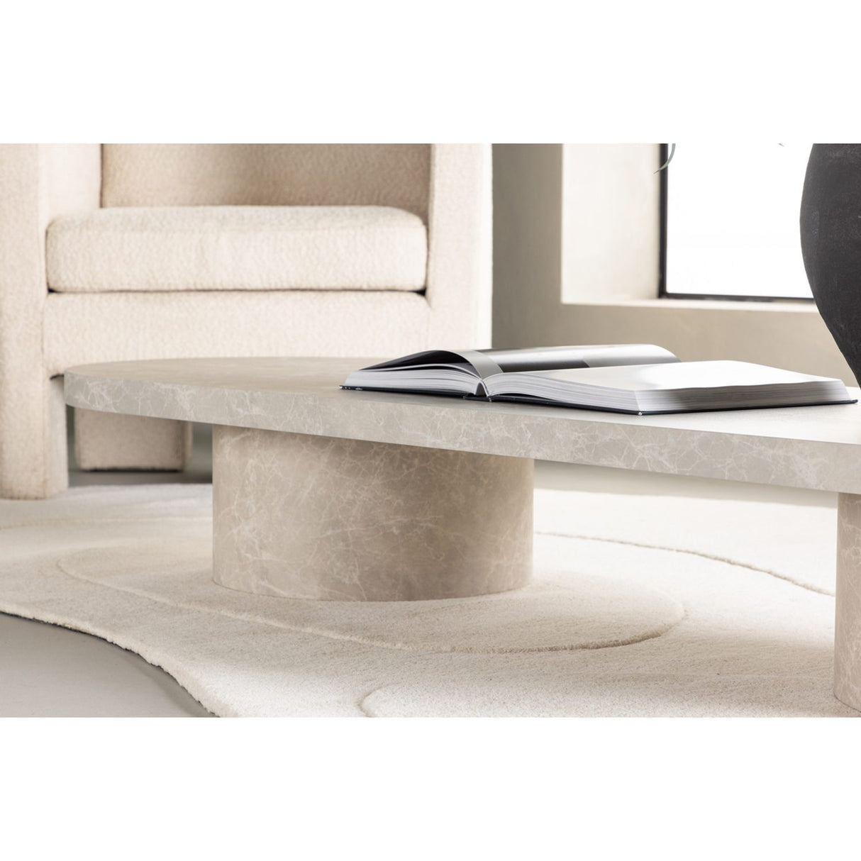 Narvik Soffbord Beige