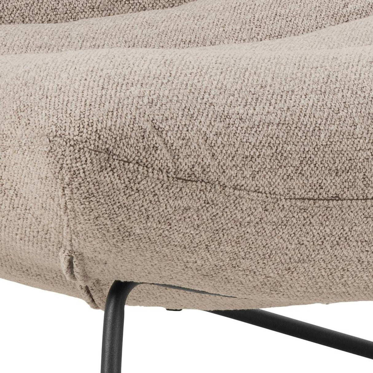 Pessac Loungefåtölj Monza tyg Beige
