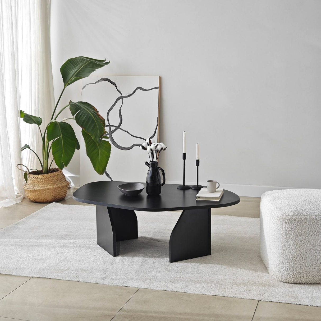 Rascel Soffbord Svart