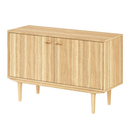 Sideboard Nr.421 2st Trädörrar 126x80 cm Oljad Ek