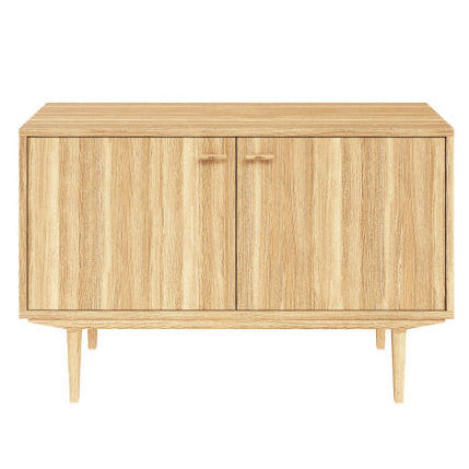 Sideboard Nr.421 2st Trädörrar 126x80 cm Oljad Ek