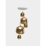 Melt Large Rund Pendelsystem Bronze