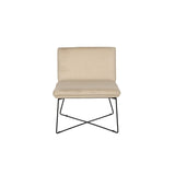 X-lounge Loungestol Beige, 128 x 83 x 71