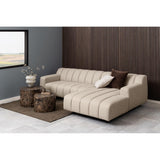 Dijon Soffbord Rund 40x58x58 cm Brun Dehli