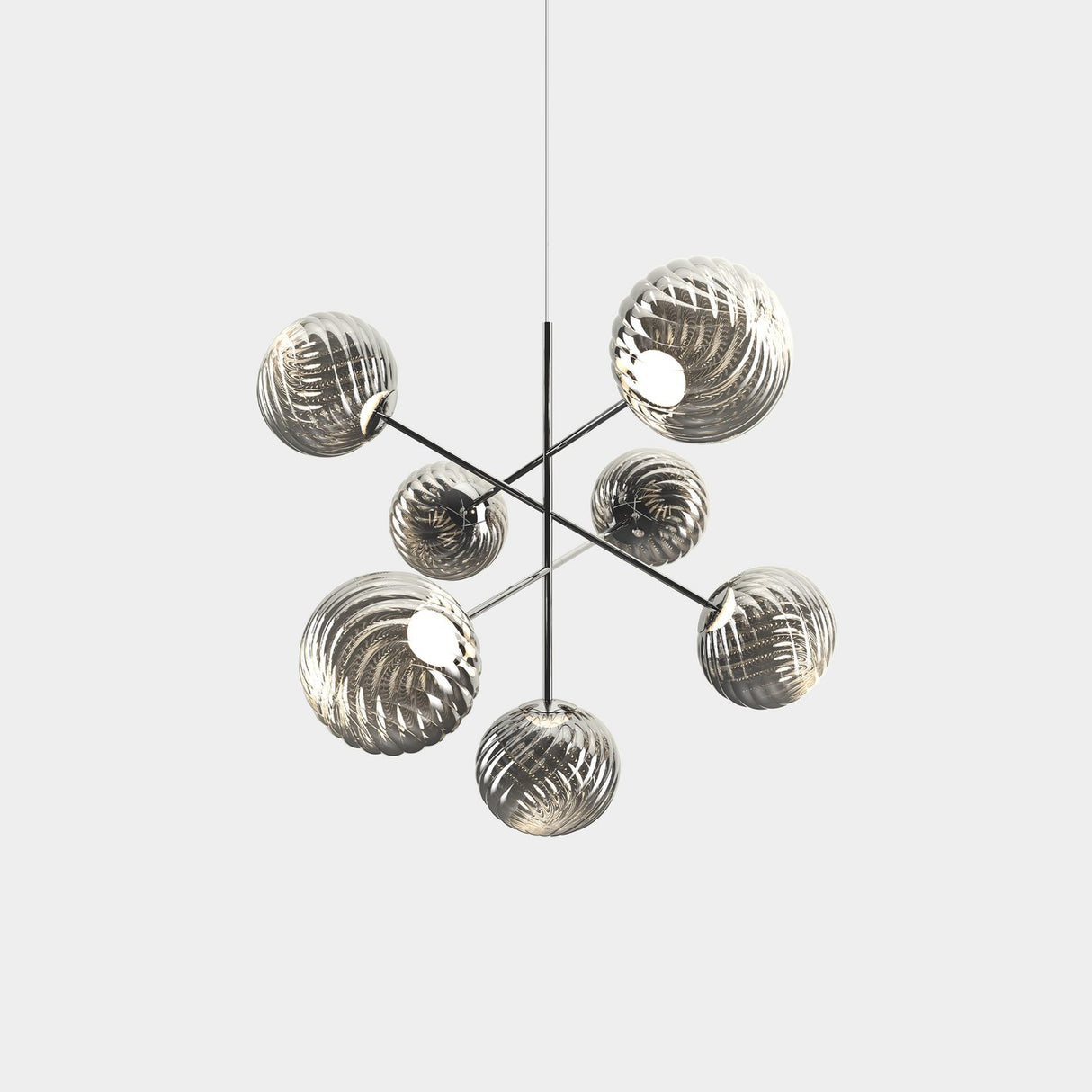 Whirl Ljuskrona Large Silver