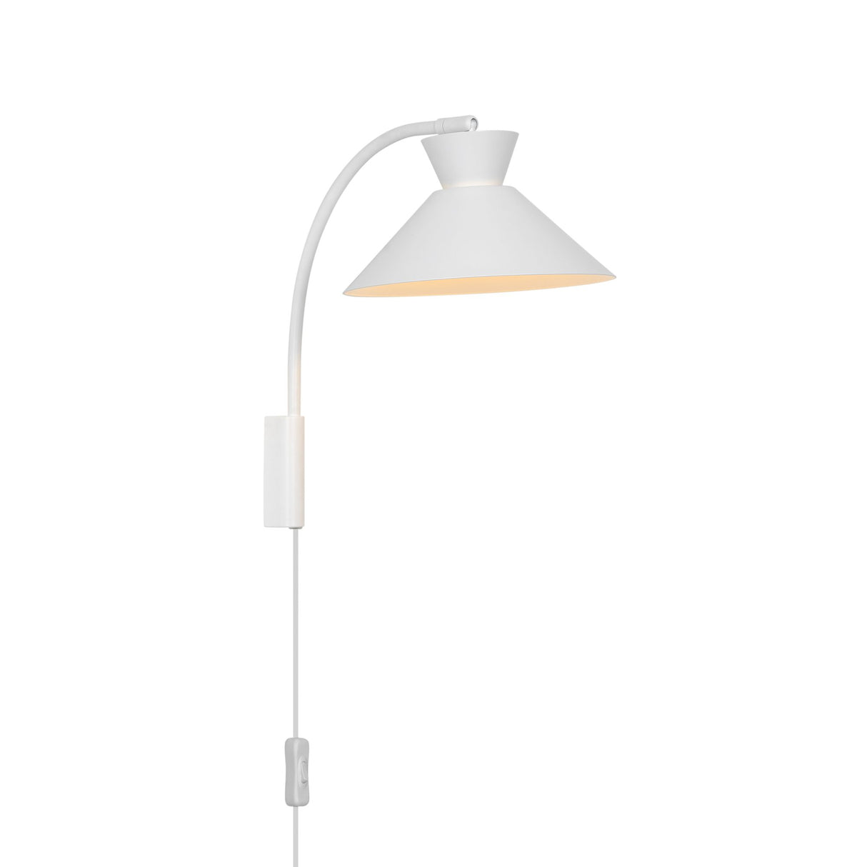 Dial Vägglampa Vit