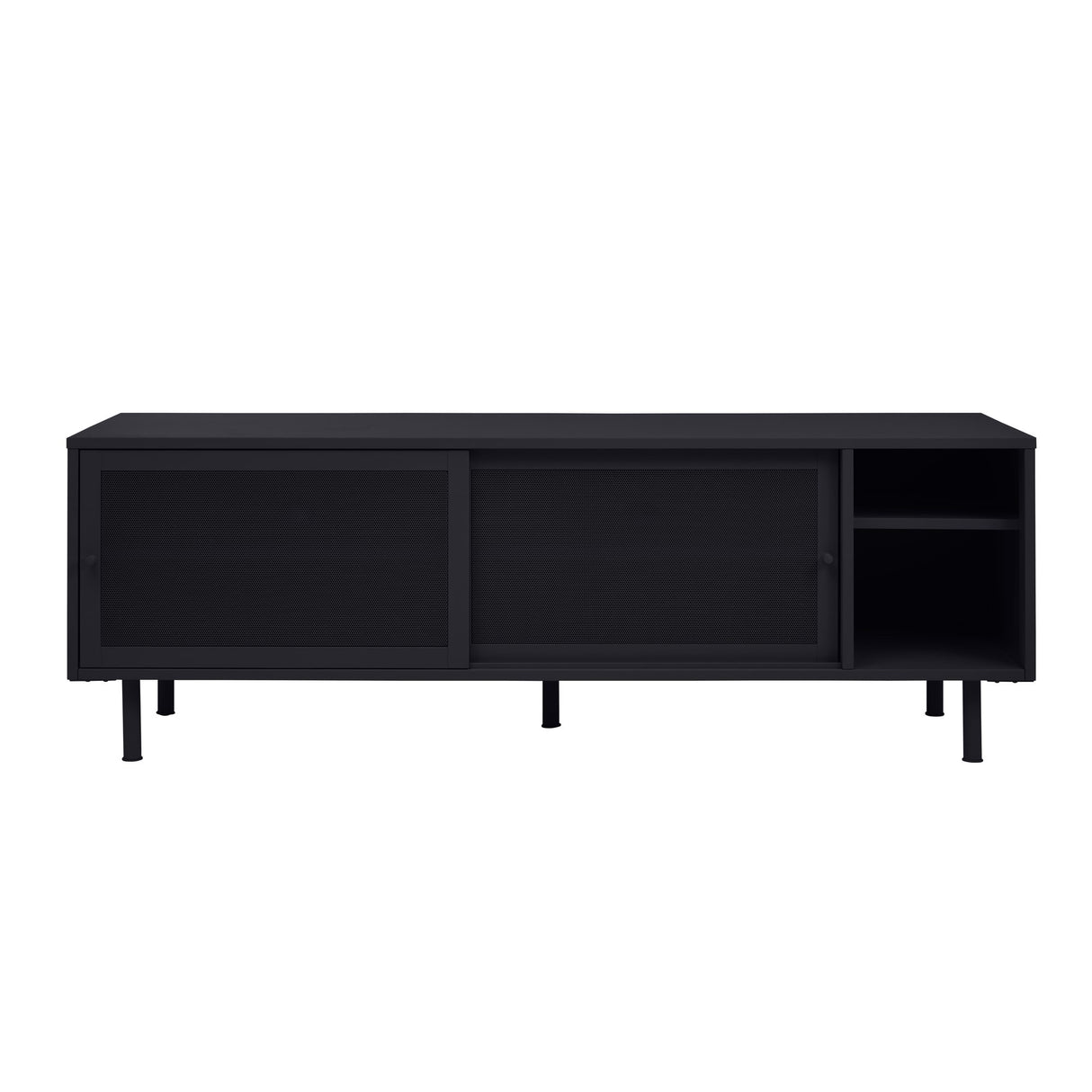 Angolo Mediabänk 160 cm Svart