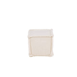 Castine Sittpuff Vit, Polyester