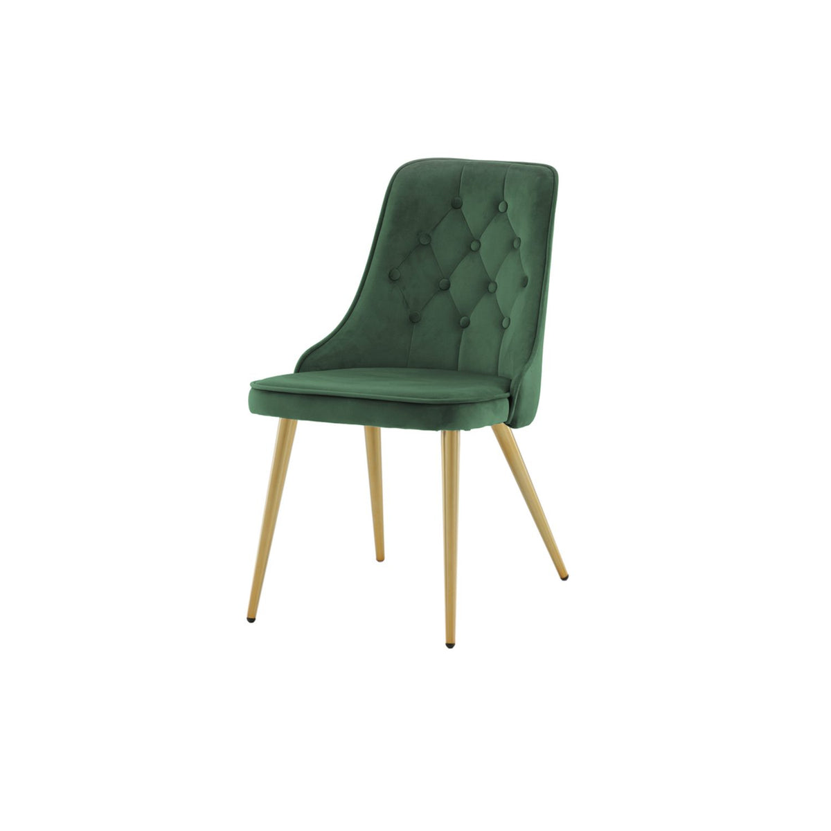 Velvet Deluxe Matstol Grön