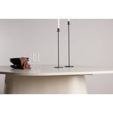 Diamant Ovalt matbord Beige